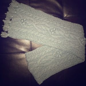 American Eagle AEO Wool Blend Fringe Wrap Scarf